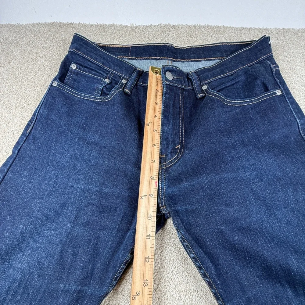Levis 512 Slim Taper Fit Jeans Mens 31x32 Dark Wash Indigo Denim Pants